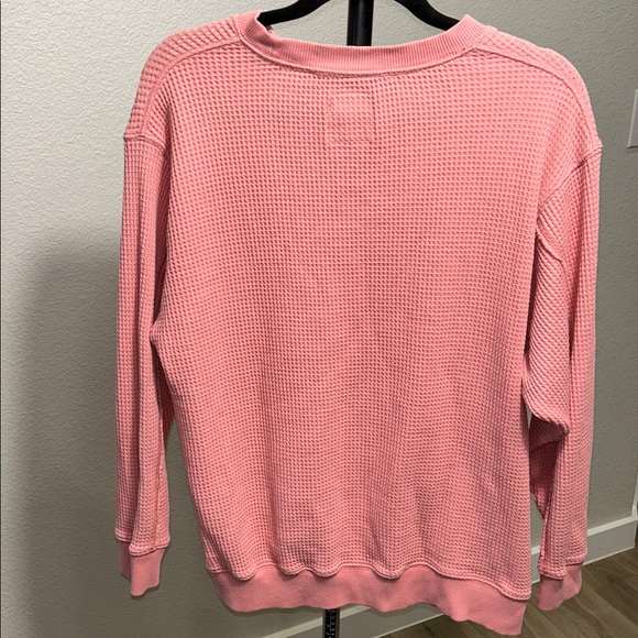 Aerie Rose Waffle Knit Top - Picture 3 of 7